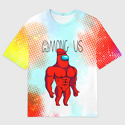 Футболка оверсайз мужская Among Us Fitness Z, цвет: 3D-принт
