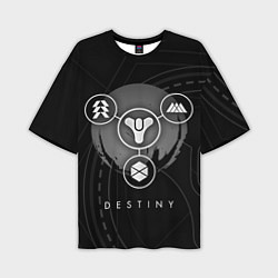 Мужская футболка оверсайз DESTINY