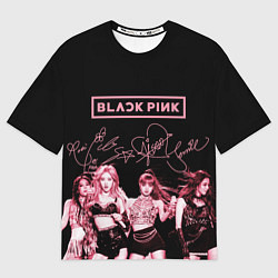 Мужская футболка оверсайз BLACKPINK