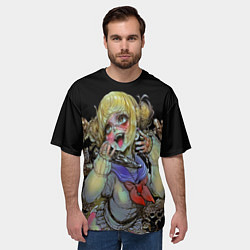 Футболка оверсайз мужская Химико Тога, цвет: 3D-принт — фото 2