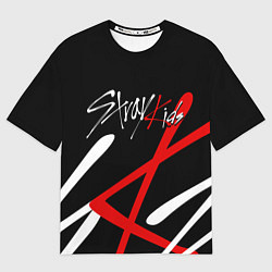 Мужская футболка оверсайз STRAY KIDS