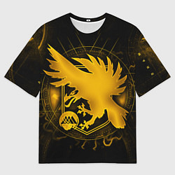 Футболка оверсайз мужская DESTINY 2 WARLOCK, цвет: 3D-принт