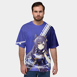 Футболка оверсайз мужская Genshin Impact, цвет: 3D-принт — фото 2