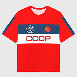 Футболка оверсайз мужская СССР, цвет: 3D-принт