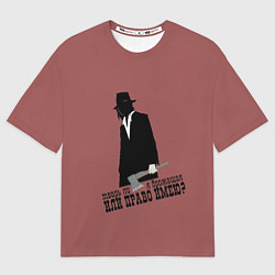 Футболка оверсайз мужская Раскольников, цвет: 3D-принт