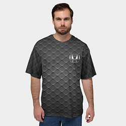 Футболка оверсайз мужская ХОНДА HONDA, цвет: 3D-принт — фото 2