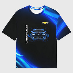 Мужская футболка оверсайз Chevrolet