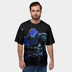 Футболка оверсайз мужская Omen, цвет: 3D-принт — фото 2