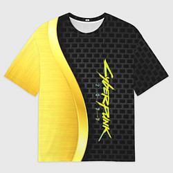 Футболка оверсайз мужская Cyberpunk 2077 Exclusive S, цвет: 3D-принт