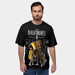 Футболка оверсайз мужская LITTLE NIGHTMARES 2, цвет: 3D-принт — фото 2