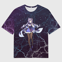 Мужская футболка оверсайз Genshin Impact - Keqing