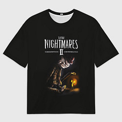 Футболка оверсайз мужская Little Nightmares 2 СТОРОЖ, цвет: 3D-принт