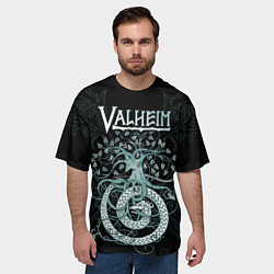 Футболка оверсайз мужская Valheim, цвет: 3D-принт — фото 2