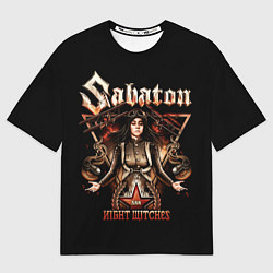 Мужская футболка оверсайз Sabaton