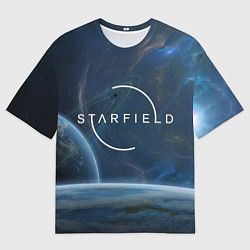 Мужская футболка оверсайз Starfield