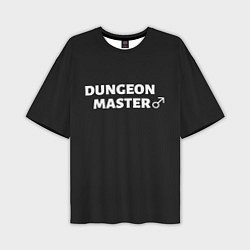 Футболка оверсайз мужская Dungeon Master, цвет: 3D-принт