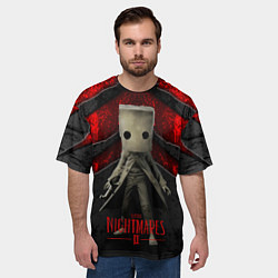 Футболка оверсайз мужская Little Nightmares 2, цвет: 3D-принт — фото 2