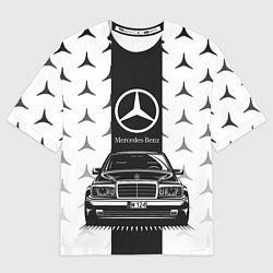 Футболка оверсайз мужская MERCEDES BENZ, цвет: 3D-принт