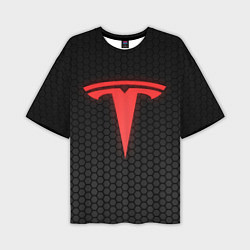 Футболка оверсайз мужская NEON TESLA НЕОН ТЕСЛА, цвет: 3D-принт