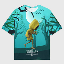 Мужская футболка оверсайз Little Nightmares 2