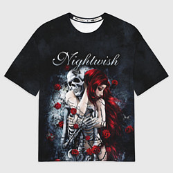 Мужская футболка оверсайз NIGHTWISH