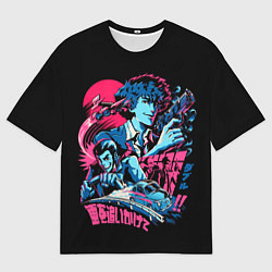 Футболка оверсайз мужская Cowboy Bebop, цвет: 3D-принт