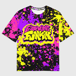 Футболка оверсайз мужская Friday Night Funkin, цвет: 3D-принт