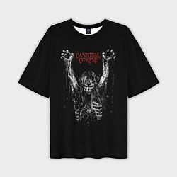 Футболка оверсайз мужская Cannibal Corpse, цвет: 3D-принт