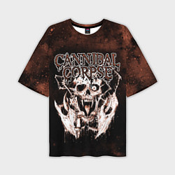 Мужская футболка оверсайз Cannibal Corpse