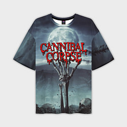 Футболка оверсайз мужская CANNIBAL CORPSE, цвет: 3D-принт