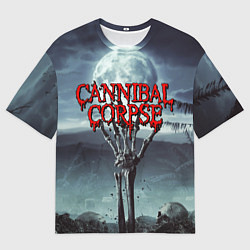 Футболка оверсайз мужская CANNIBAL CORPSE, цвет: 3D-принт