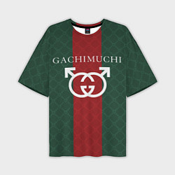 Мужская футболка оверсайз GACHI GUCCI