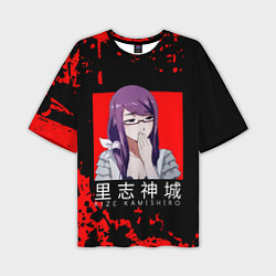 Мужская футболка оверсайз RIZE KAMISHIRO Tokyo Ghoul