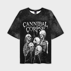 Футболка оверсайз мужская Cannibal Corpse, цвет: 3D-принт