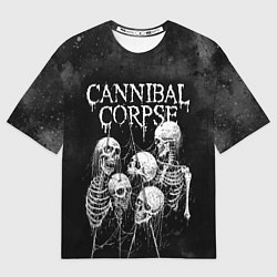 Мужская футболка оверсайз Cannibal Corpse