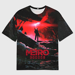 Мужская футболка оверсайз Metro Exodus