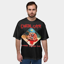 Футболка оверсайз мужская Cannibal Corpse, цвет: 3D-принт — фото 2