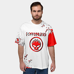Футболка оверсайз мужская Offspring, цвет: 3D-принт — фото 2