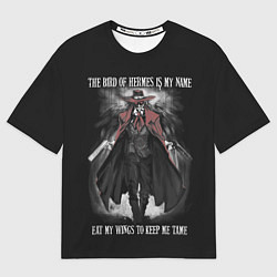 Мужская футболка оверсайз Хеллсинг