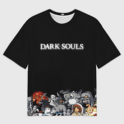Футболка оверсайз мужская 8bit Dark Souls, цвет: 3D-принт