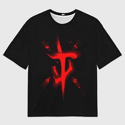 Футболка оверсайз мужская DOOM ETERNAL ДУМ, цвет: 3D-принт