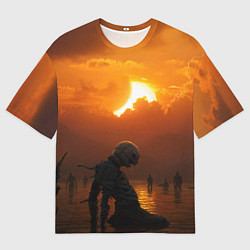 Футболка оверсайз мужская BERSERK БЕРСЕРК, цвет: 3D-принт