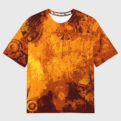Футболка оверсайз мужская Стимпанк, цвет: 3D-принт