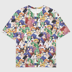 Футболка оверсайз мужская Аниме Когда плачут цикады, цвет: 3D-принт