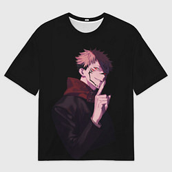 Футболка оверсайз мужская МАГИЧЕСКАЯ БИТВА SUKUNA, цвет: 3D-принт