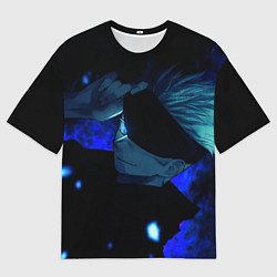 Мужская футболка оверсайз Магическая битва