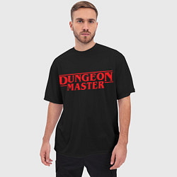 Футболка оверсайз мужская Stranger Dungeon Master, цвет: 3D-принт — фото 2