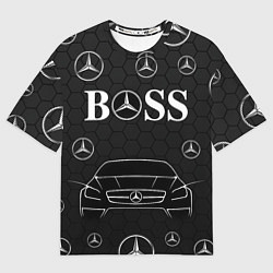 Мужская футболка оверсайз BOSS MERCEDES-BENZ
