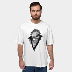 Футболка оверсайз мужская Hollow Ichigo, цвет: 3D-принт — фото 2
