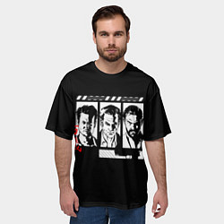 Футболка оверсайз мужская Стадии боли, цвет: 3D-принт — фото 2